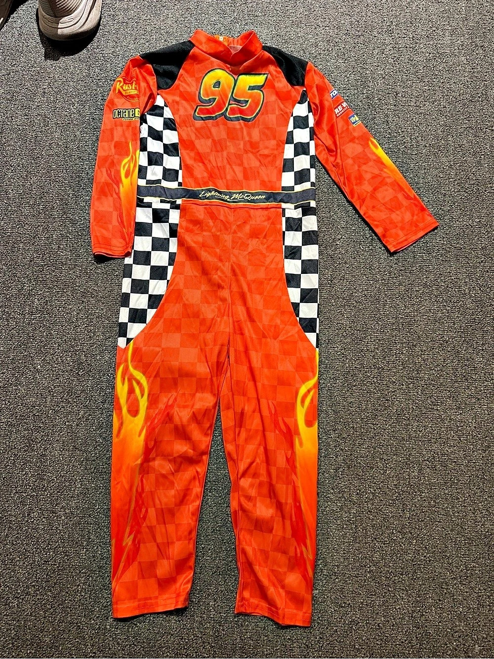Disney Pixar Lightning McQueen Costume Boys 5-6T